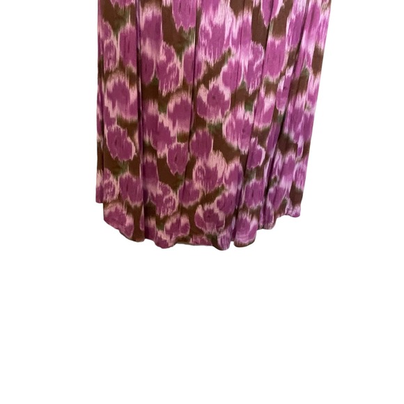 Matilda Jane Hello Lovely Adore Me Purple Floral Hi Low Jersey Dress Women Large - Picture 7 of 8